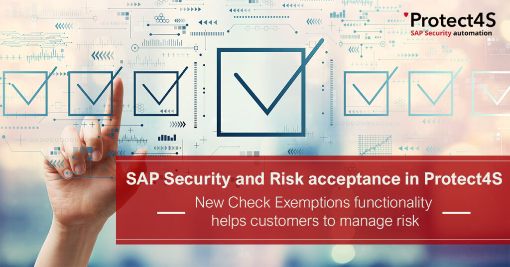 SAP Security Check Exemptions